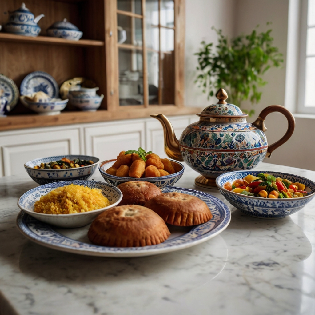 طبق شكشوكة تونسية تقليدية