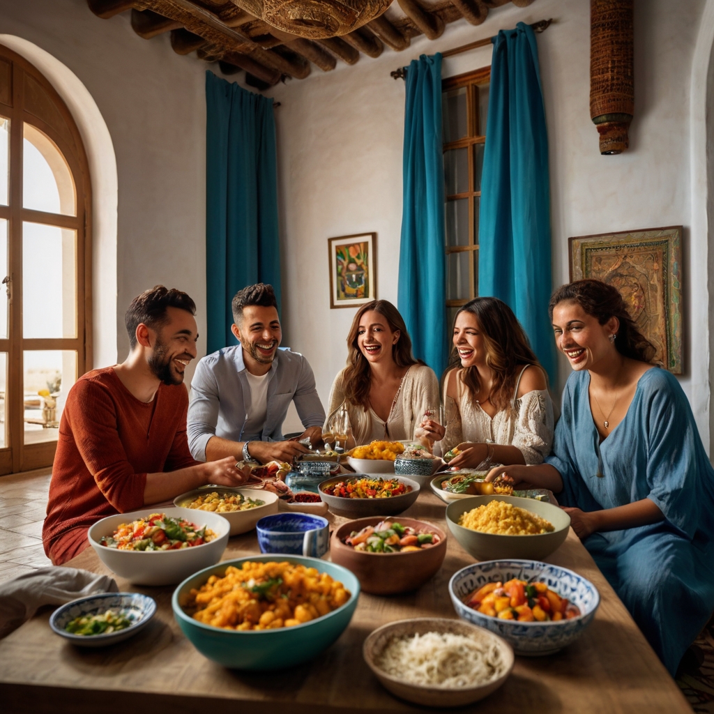 صورة لمكونات تونسية تقليدية